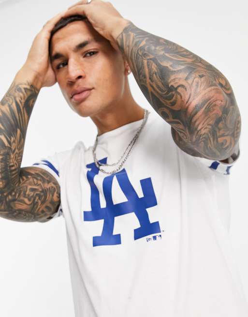 New era MLB Big Logo Oversize Los Angeles Dodgers Short Sleeve T