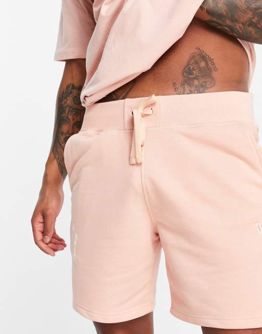 New Era MLB New York Yankees jersey shorts in pink exclusive to ASOS