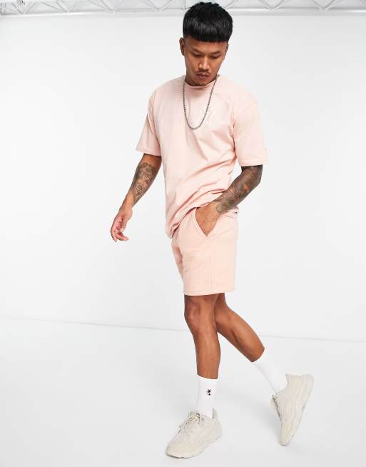 New Era MLB New York Yankees jersey shorts in pink exclusive to ASOS