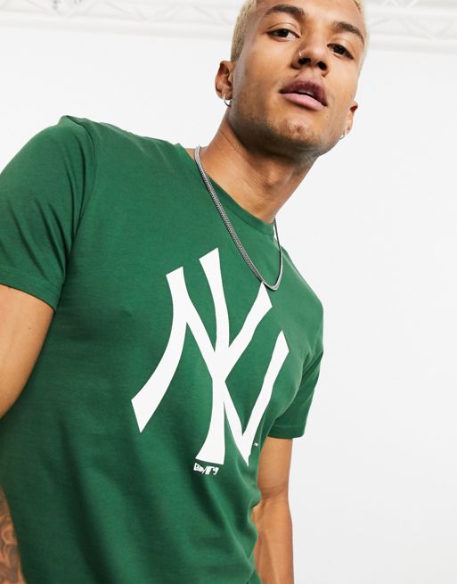 New Era MLB New York Yankees t-shirt in green