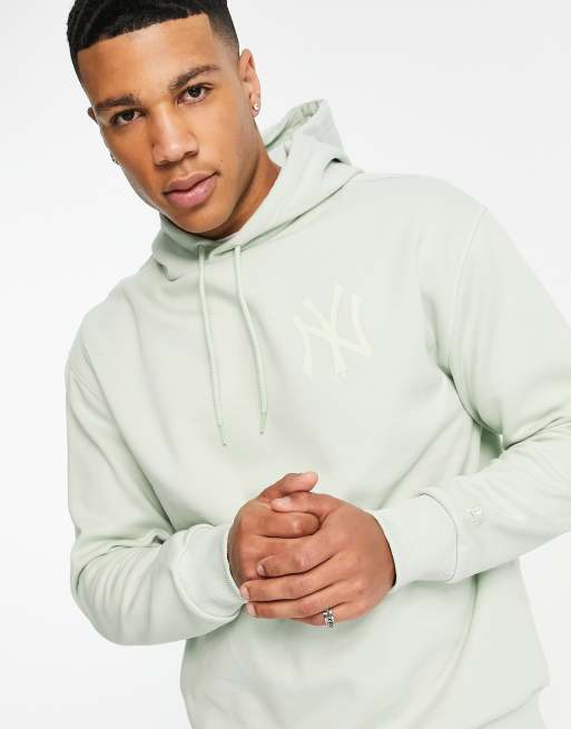 New Era MLB NY Yankees co-ord oversized hoodie in light green