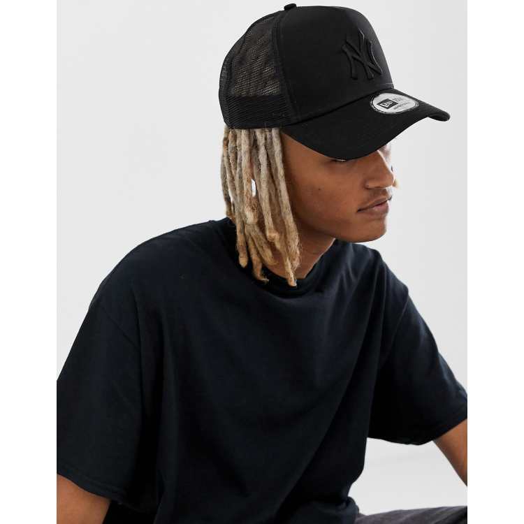 NEW ERA CAP New Era New York Yankees Mesh Applique T-Shirt In Navy  Exclusive To ASOS for Men