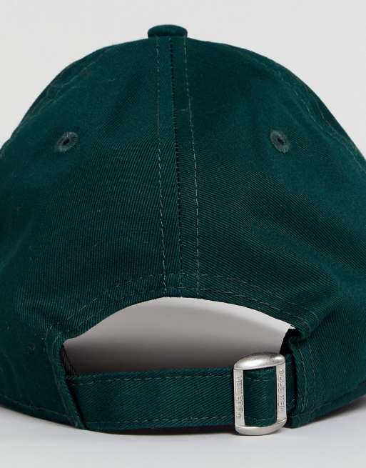 New Era – Mörkgrön, justerbar keps med 9Forty LA Dodgers League Essential-tryck, 3 av 4