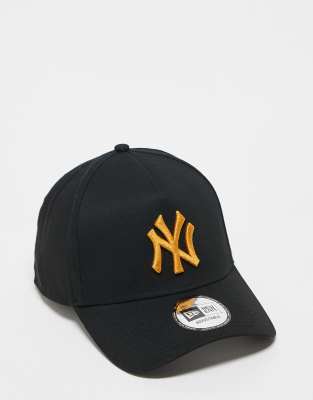 New Era N - Y Yankees 9Forty A Frame - Kappe in Schwarz