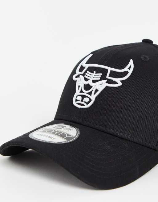 New Era – NBA 9Forty Chicago Bulls – Größenverstellbare Kappe in Schwarz, 2 von 4