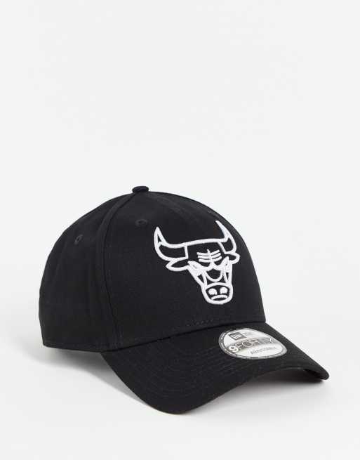 New Era – NBA 9Forty Chicago Bulls – Svart justerbar keps'