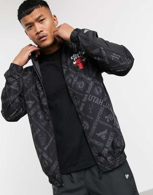 New era NBA Chicago Bulls Tracksuit Jacket Black