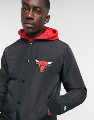 new era bulls jacket