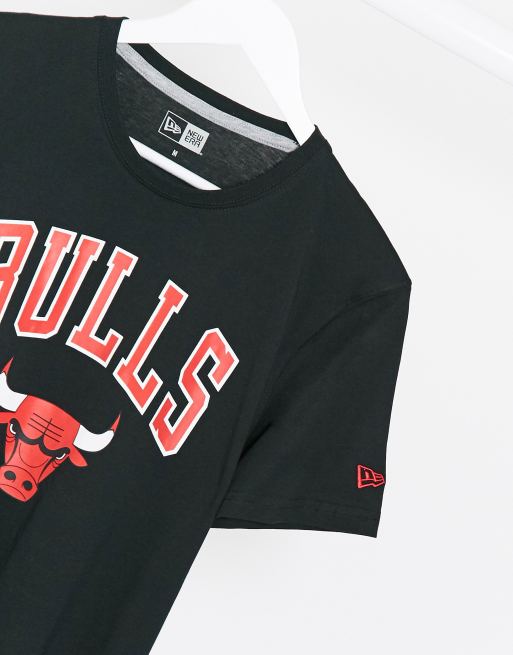 T-shirts New Era Chicago Bulls NBA Team Logo T-Shirt White/ Front