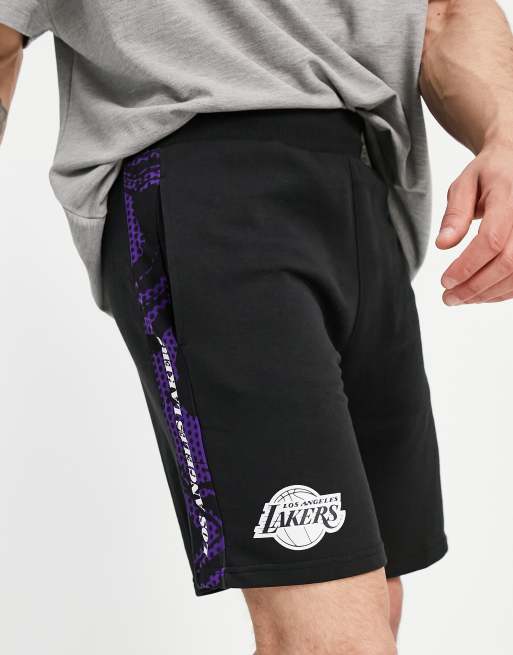 Lakers black jersey on sale shorts