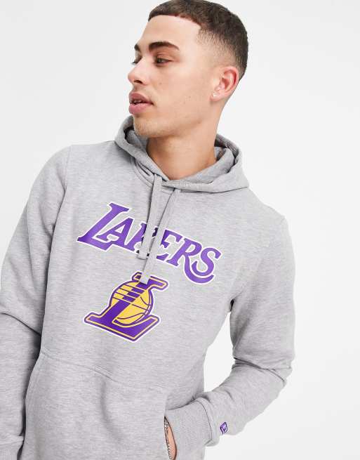 Grey 2025 lakers hoodie