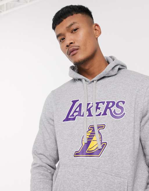 Felpa store lakers grigia