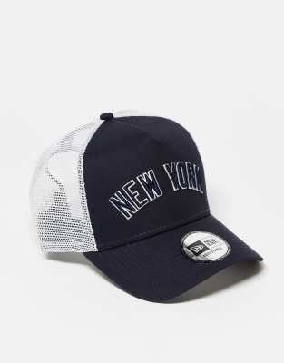 new era new york cap white