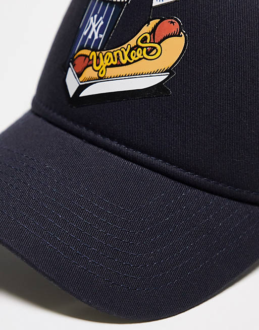 New York Cappello stile trucker con stampa di hotdog Asos Uomo Accessori Cappelli e copricapo Cappelli con visiera 