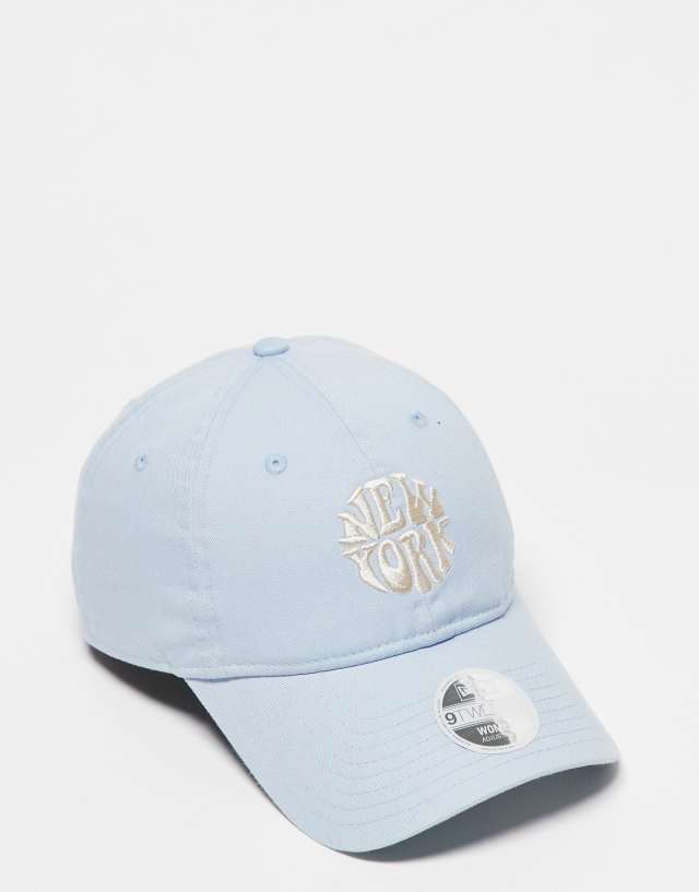 New Era - new york logo 9twenty cap in blue