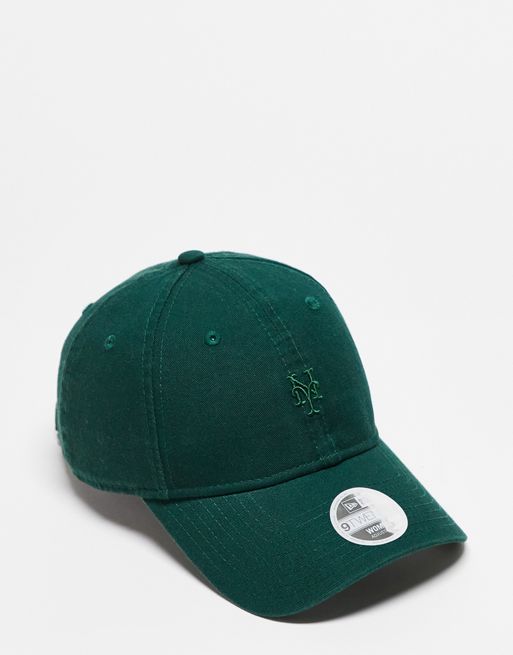 New Era New York Mets 9Twenty mini logo cap in dark green