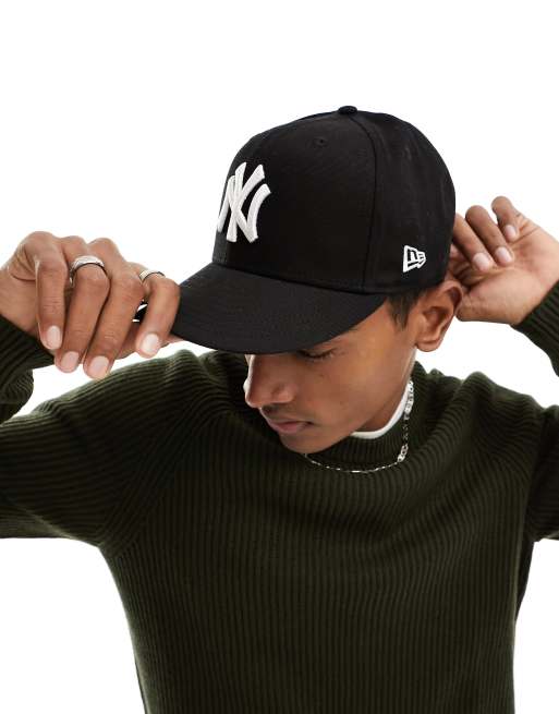 New Era New York Yankees 9fifty cap in black ASOS