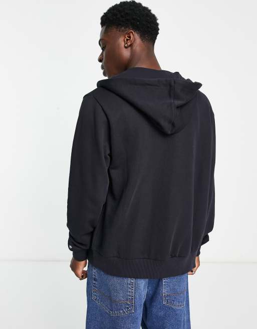 New Era New York Yankees flock oversized hoodie in navy exclusive to ASOS -  ShopStyle