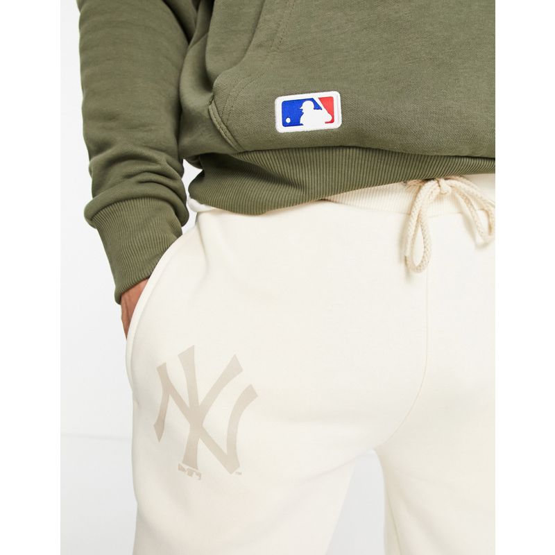 Joggers Uomo New Era - New York Yankees - Joggers comodi beige