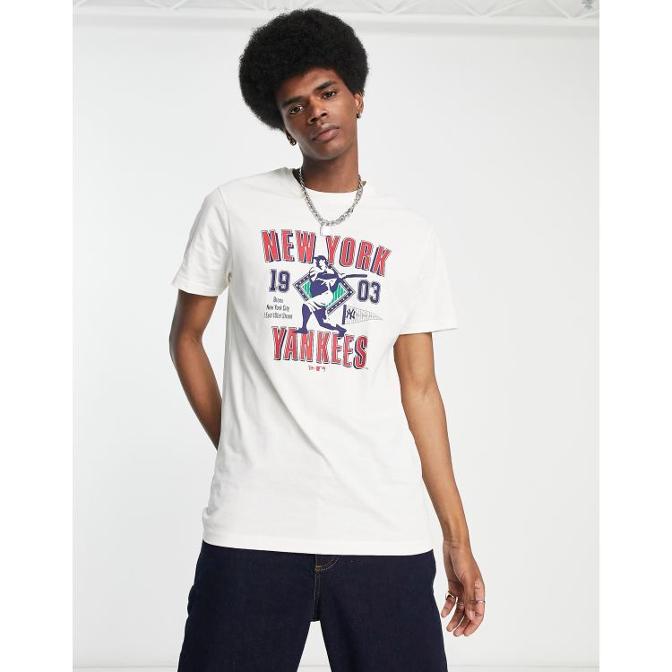 New Era New York Yankees stadium t-shirt in white