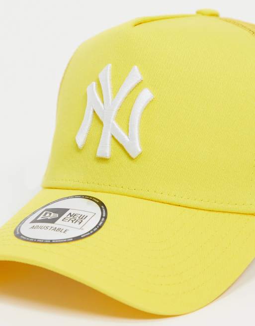 Yellow new store york yankees hat