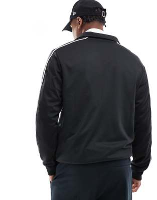 New Era New York Yankees track jacket in black | ASOS