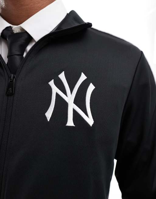 New Era - New York Yankees - Trainingsjack in zwart, 3 van 4