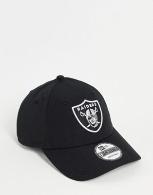 New Era NFL 9Forty Las Vegas Raiders snapback cap in black