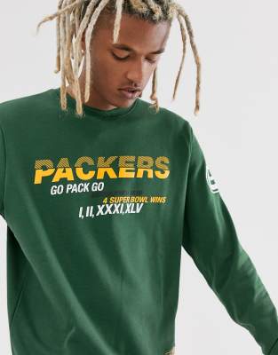 green nfl sweatshirts