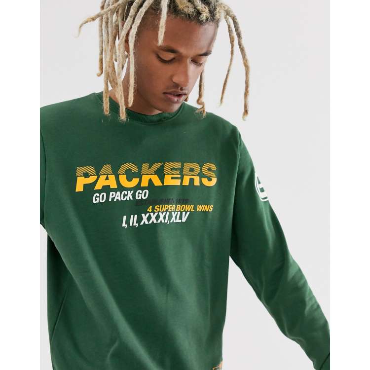 Packers New Era 2023 Training Po Hoodie Large Green