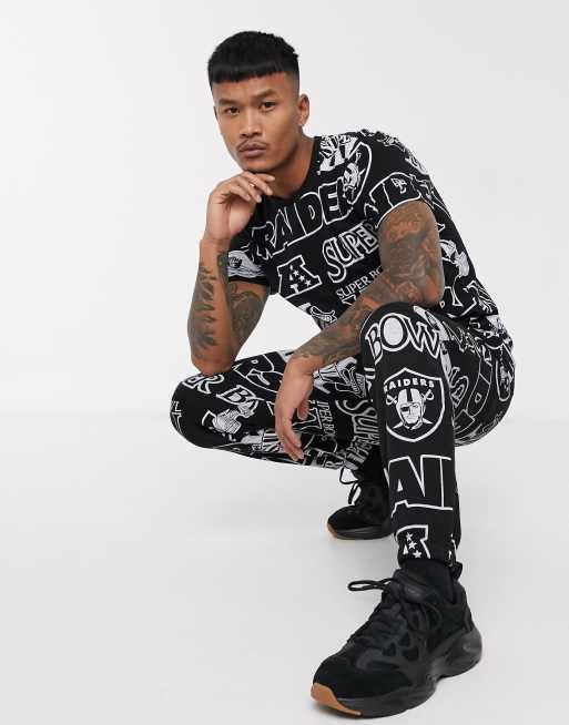 New Era - NFL - Combi-set met Las Vegas Raiders-print in zwart, 3 van 3
