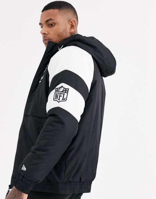 NFL Oakland Raiders Puffer Jacket - Black - S - TMC Vintage Clothing