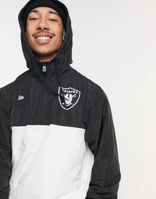 New era NFL Windbreaker Las Vegas Raiders Jacket Black