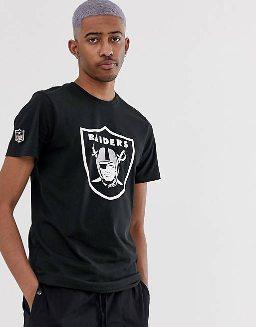 New Era T-Shirt Oakland Raiders schwarz Herren  11073657 NEU & OVP 
