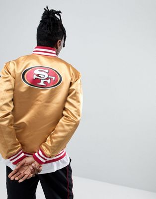 salute to service 49ers bomber jacket