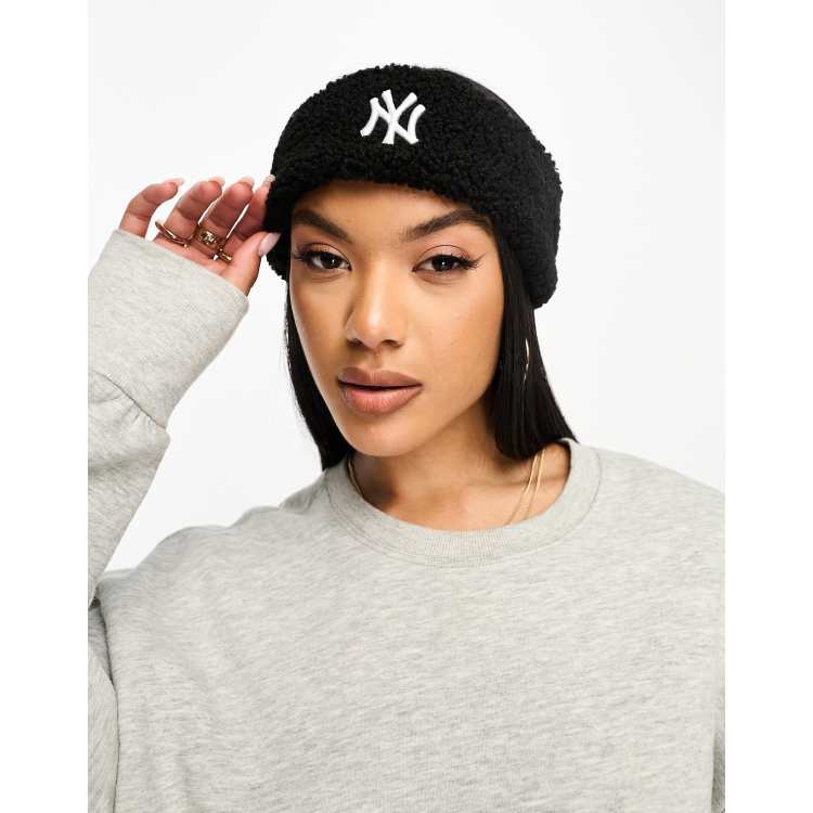 New Era NY headband in black ASOS