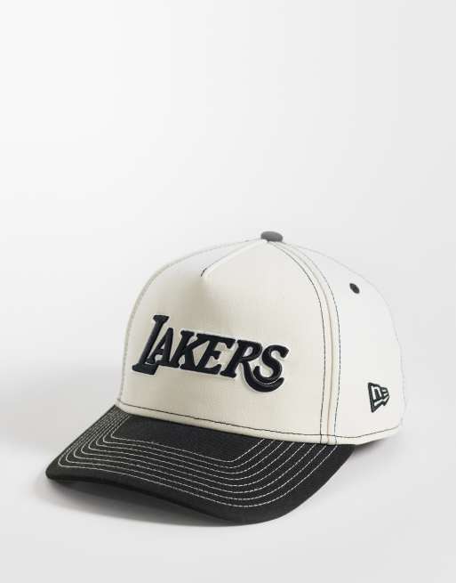 New Era - NY Lakers E Frame - Cappellino con visiera con logo multicolore a contrasto