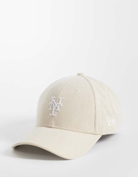 New Era - NY Mets 9forty - Cappellino in morbido tessuto beige con logo - view 1