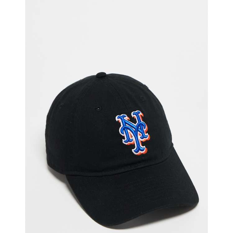 Black mets hat hot sale