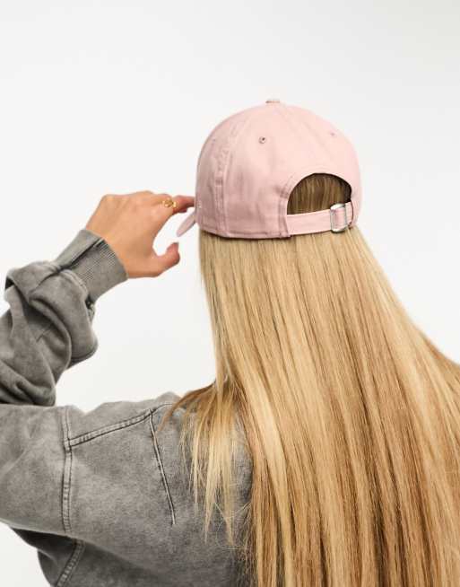 New Era NY mini logo cap in pink Exclusive at ASOS, 3 of 4