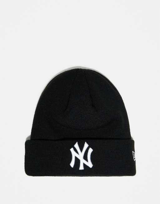 New Era - NY - Uniseks beanie in zwart