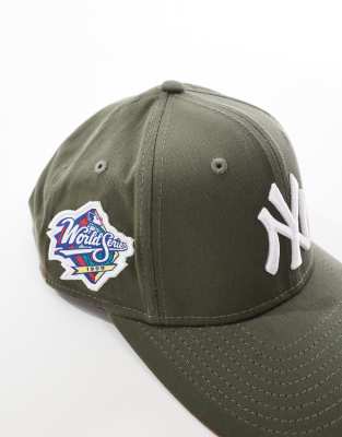 New Era New Era NY Yankees 9fifty cap in khaki-Green