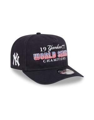 New Era NY Yankees 9fifty world series cap with side patch logo in navy