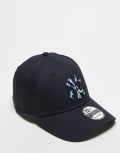 [New Era] New Era NY Yankees 9Forty camo contrast cap in navy No Size Navy