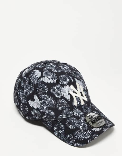 New Era NY Yankees 9forty cap in blue floral