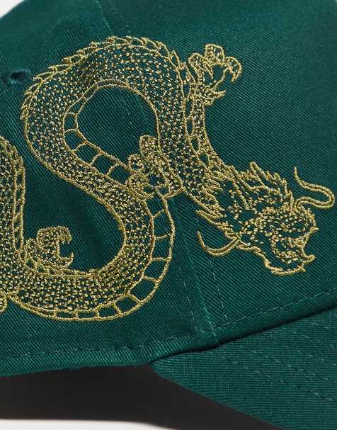 New Era NY Yankees 9forty cap in green - view 1