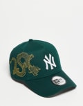 [New Era] New Era NY Yankees 9Forty cap in green One Size Mid Green