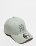 [New Era] New Era NY Yankees 9Forty cap in sage green No Size Green