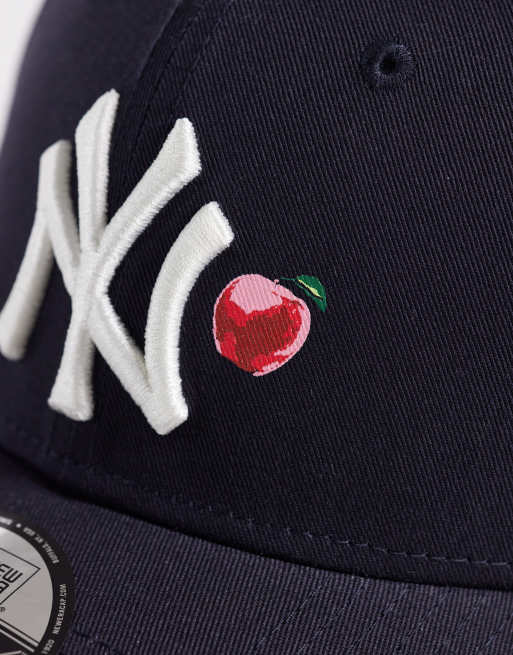 New Era NY Yankees 9forty cap with fruit icon in navy | ASOS