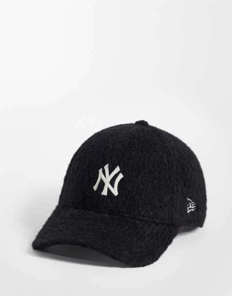 New Era NY Yankees 9forty cappellino borg con logo nero - view 1